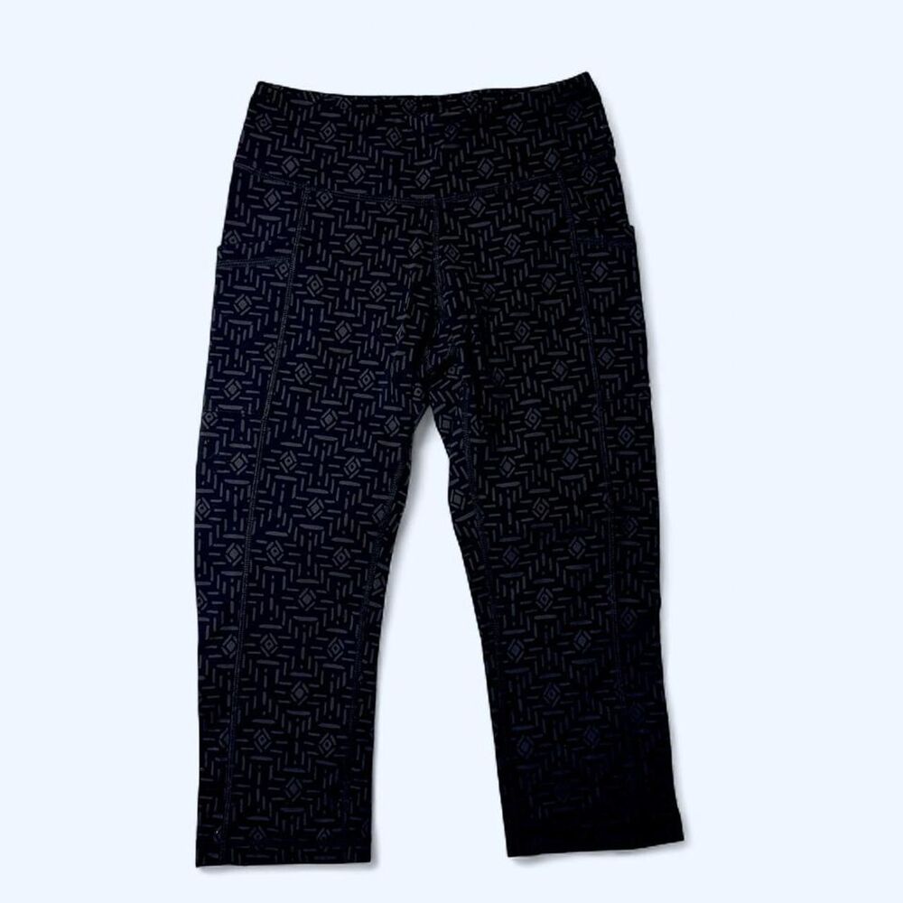 Lucy Women's Black and Grey Leggings